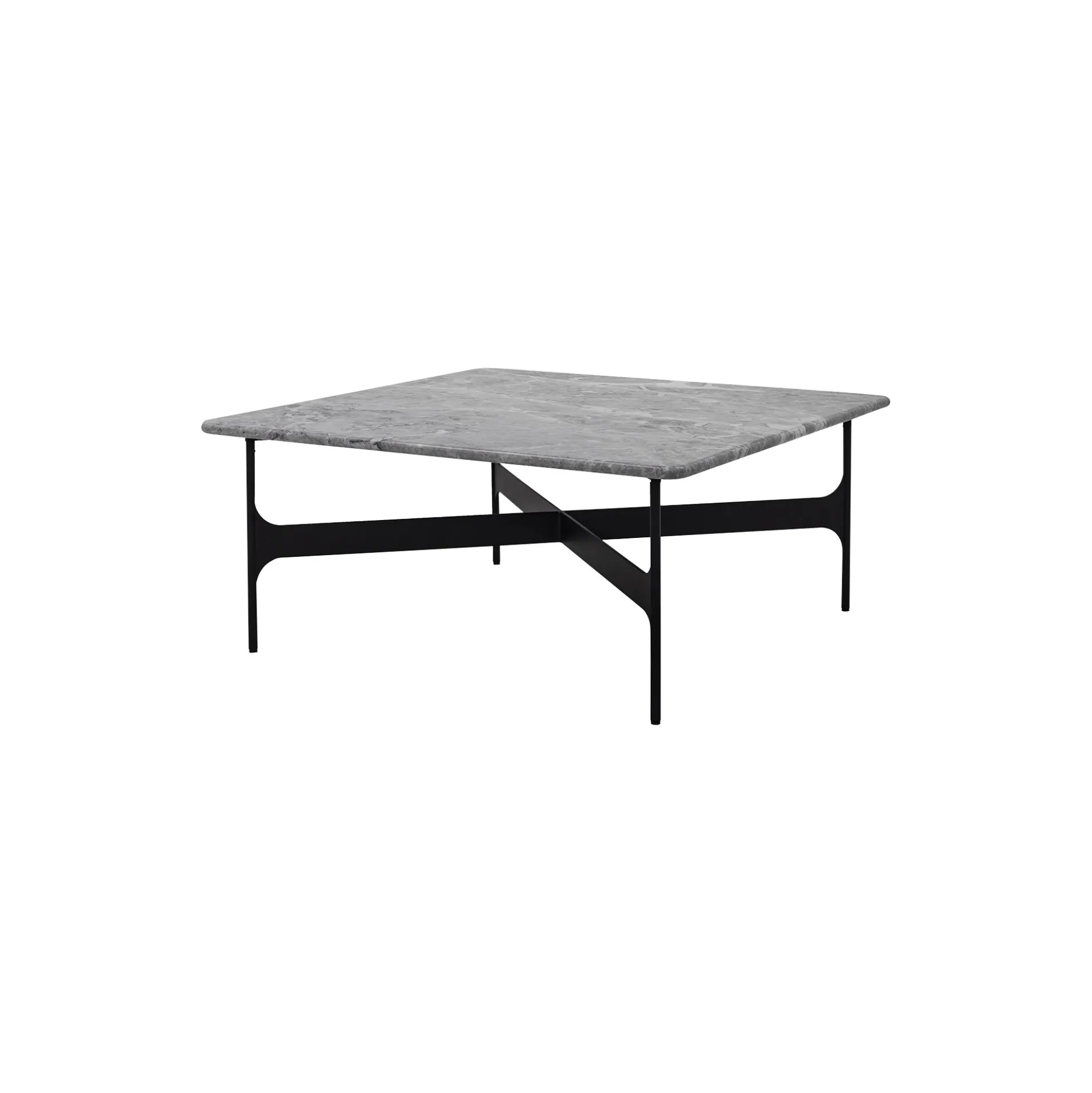 Floema square sofabord, grey