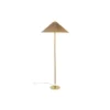 9602 Floor Lamp, brass/bamboo