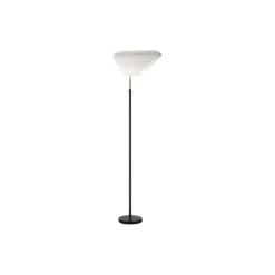 Floor Light A805 “Angel Wing“, polished brass