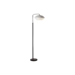 Floor Light A811, nickel-plated brass