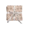 FLORA stofble 2-pak, nightingale/balsam cream/walnut