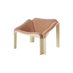 F300 Lounge Chair, pastel green/Belsuede Special 132