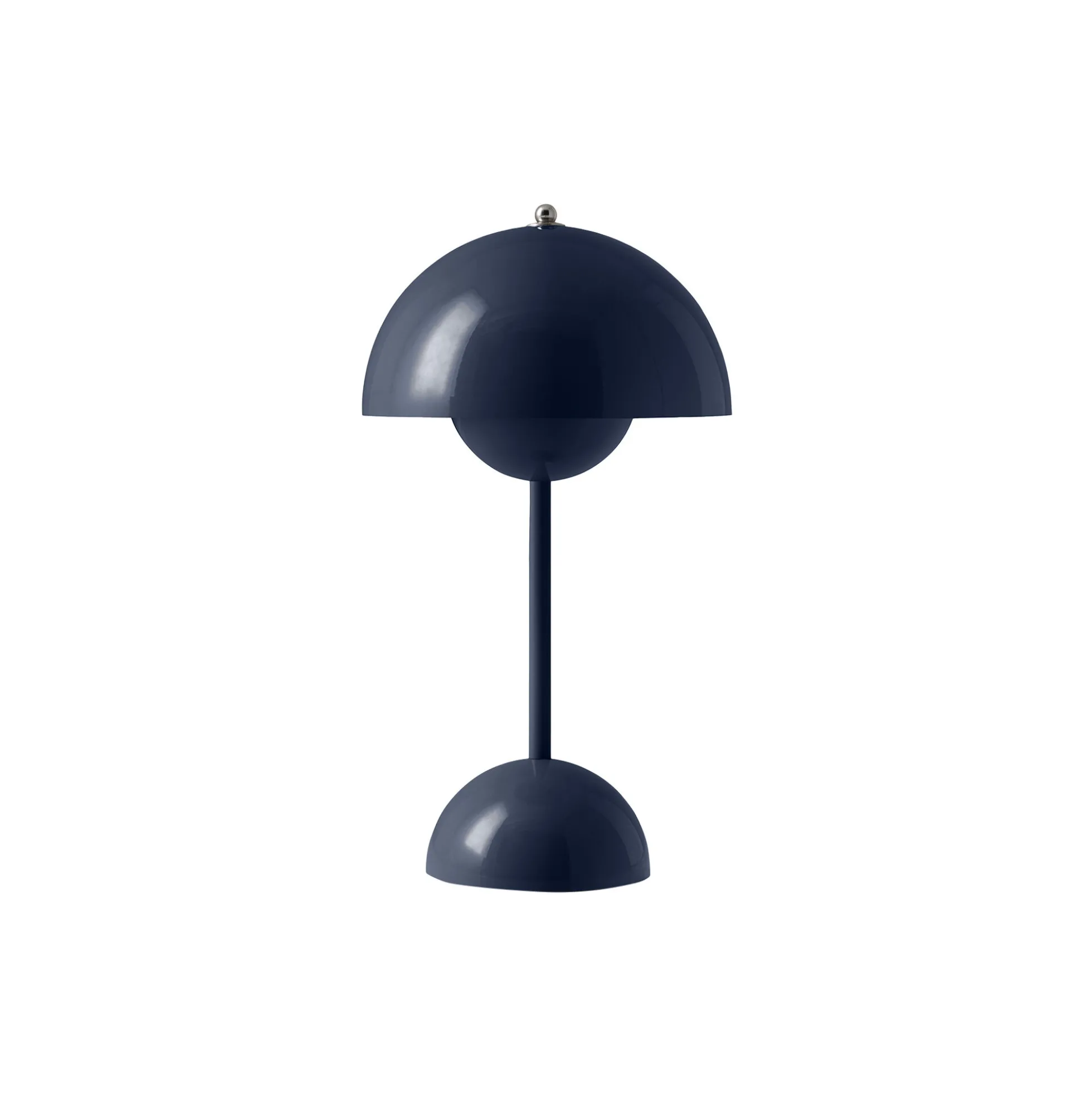 Flowerpot VP9 Portable Table Lamp, steel blue