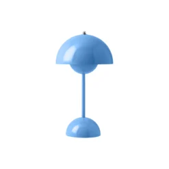 Flowerpot VP9 Portable Table Lamp, swim blue