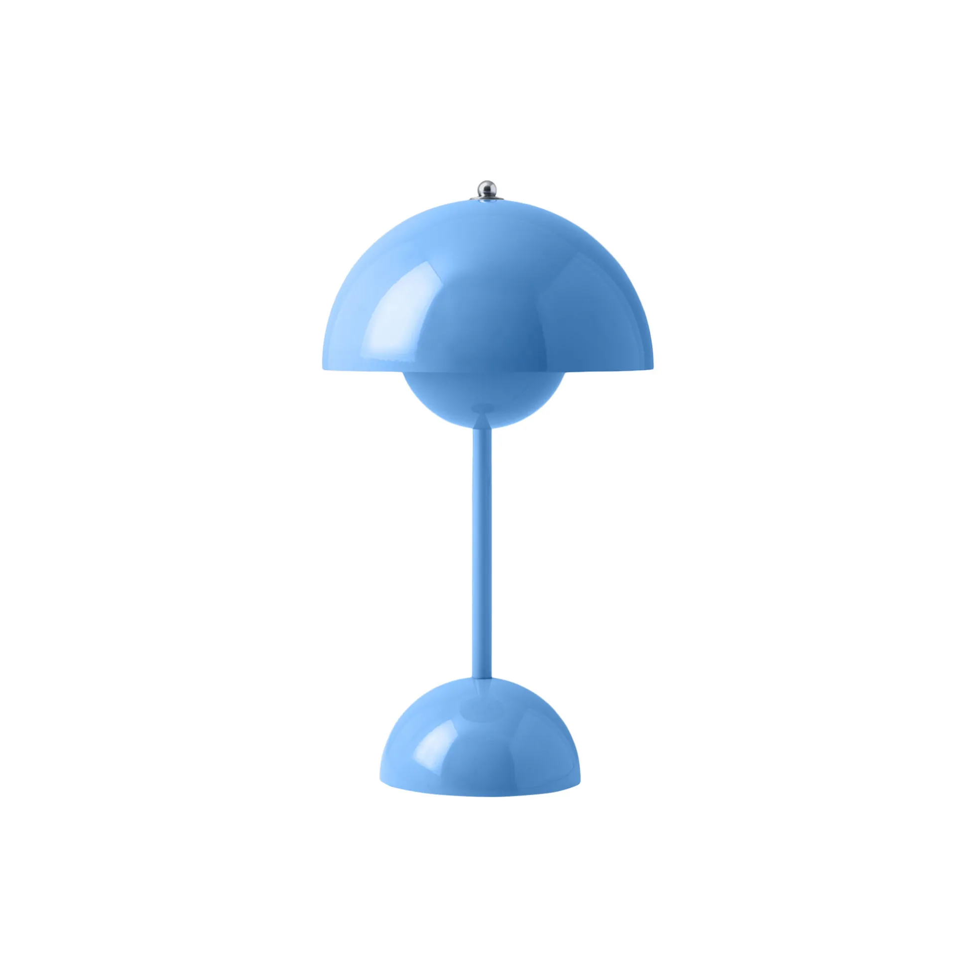 Flowerpot VP9 Portable Table Lamp, swim blue