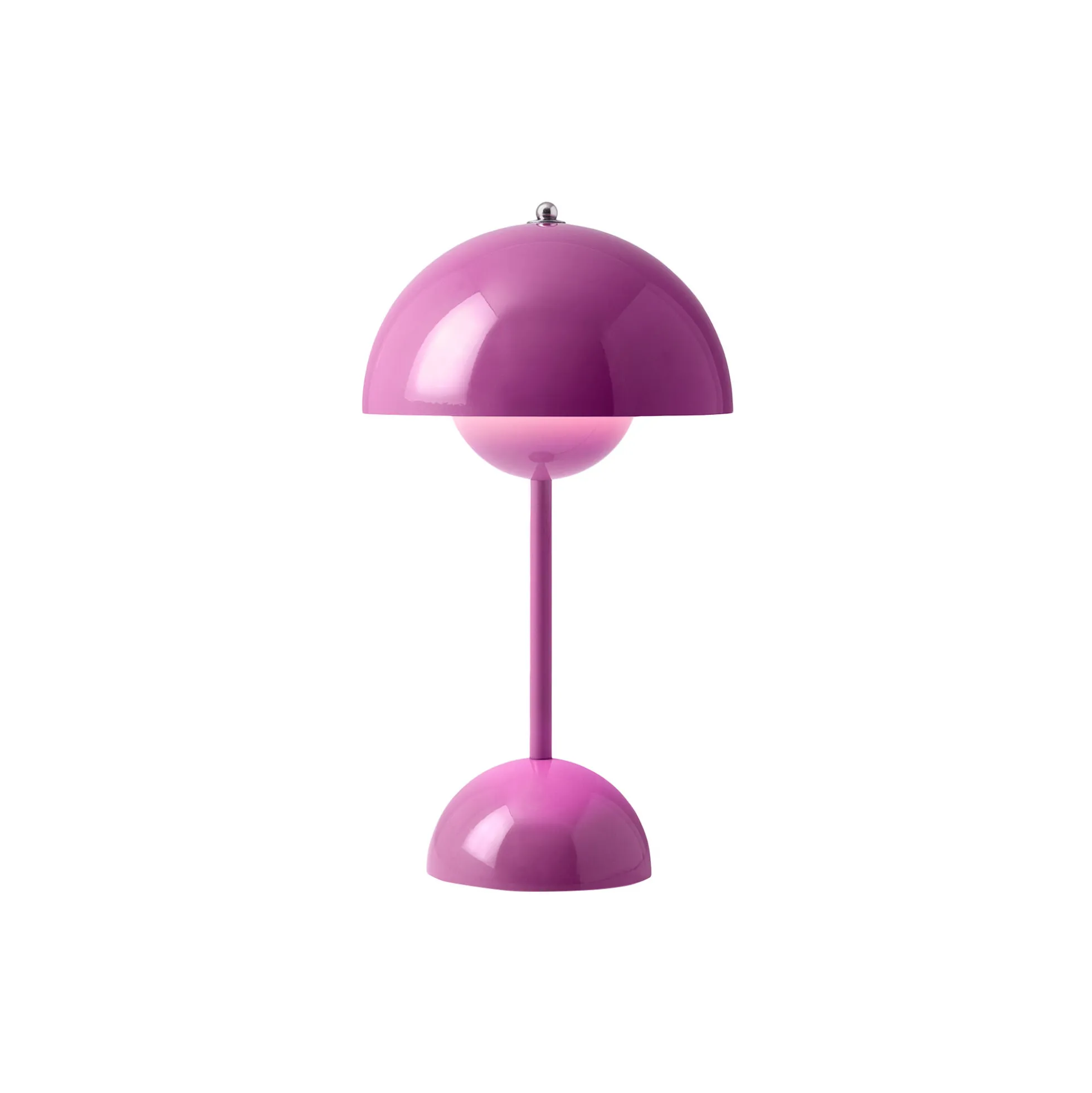 Flowerpot VP9 Portable Table Lamp, tangy pink