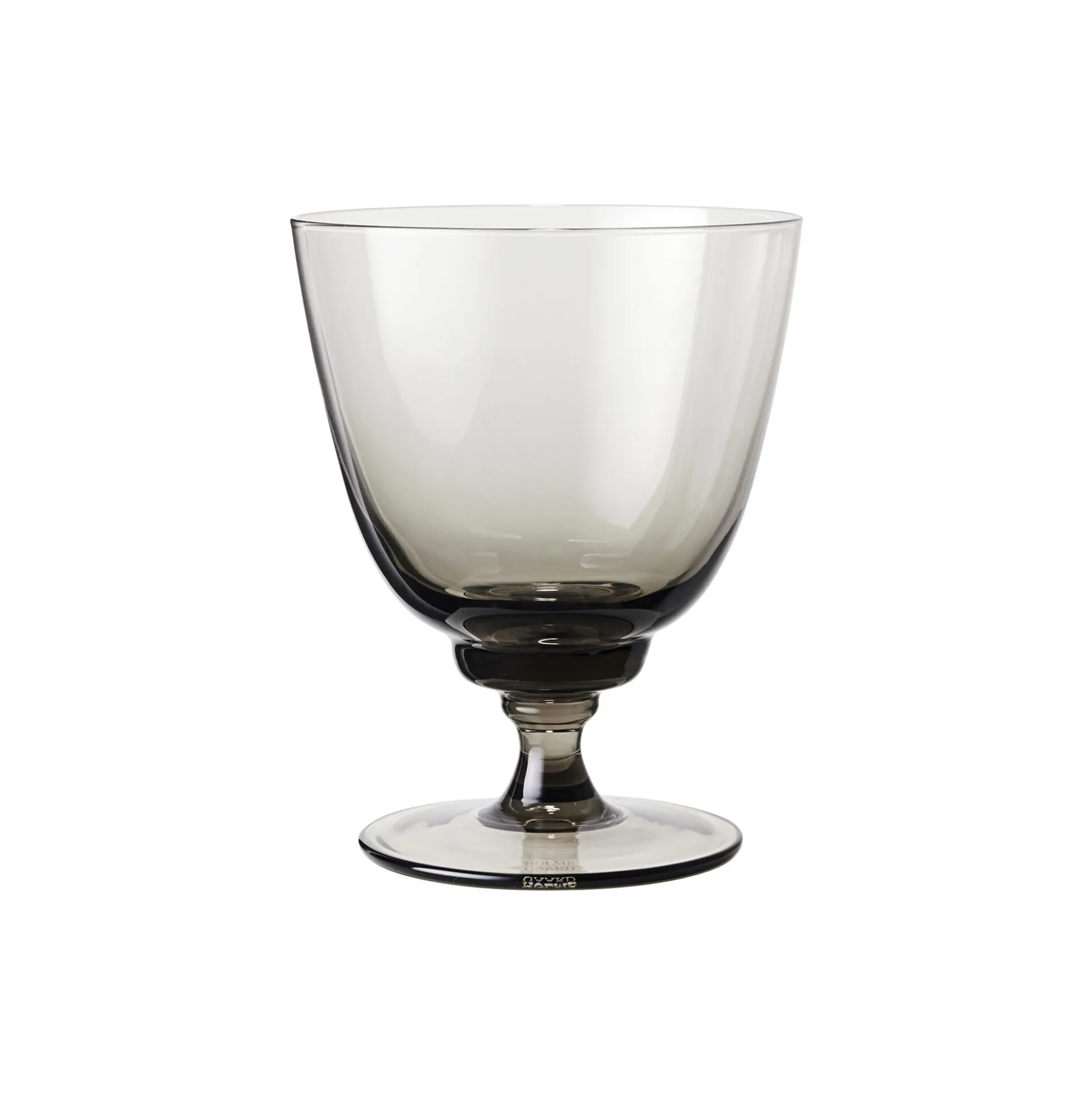 Flow glas på fod, smoke