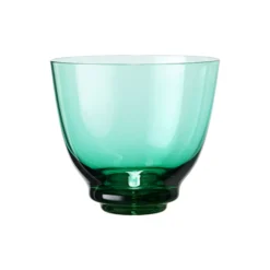Flow vandglas, emerald green
