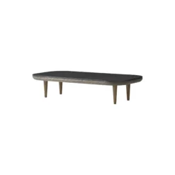 Fly SC5 Coffee Table, Nero Marquina marble/smoked oiled oak
