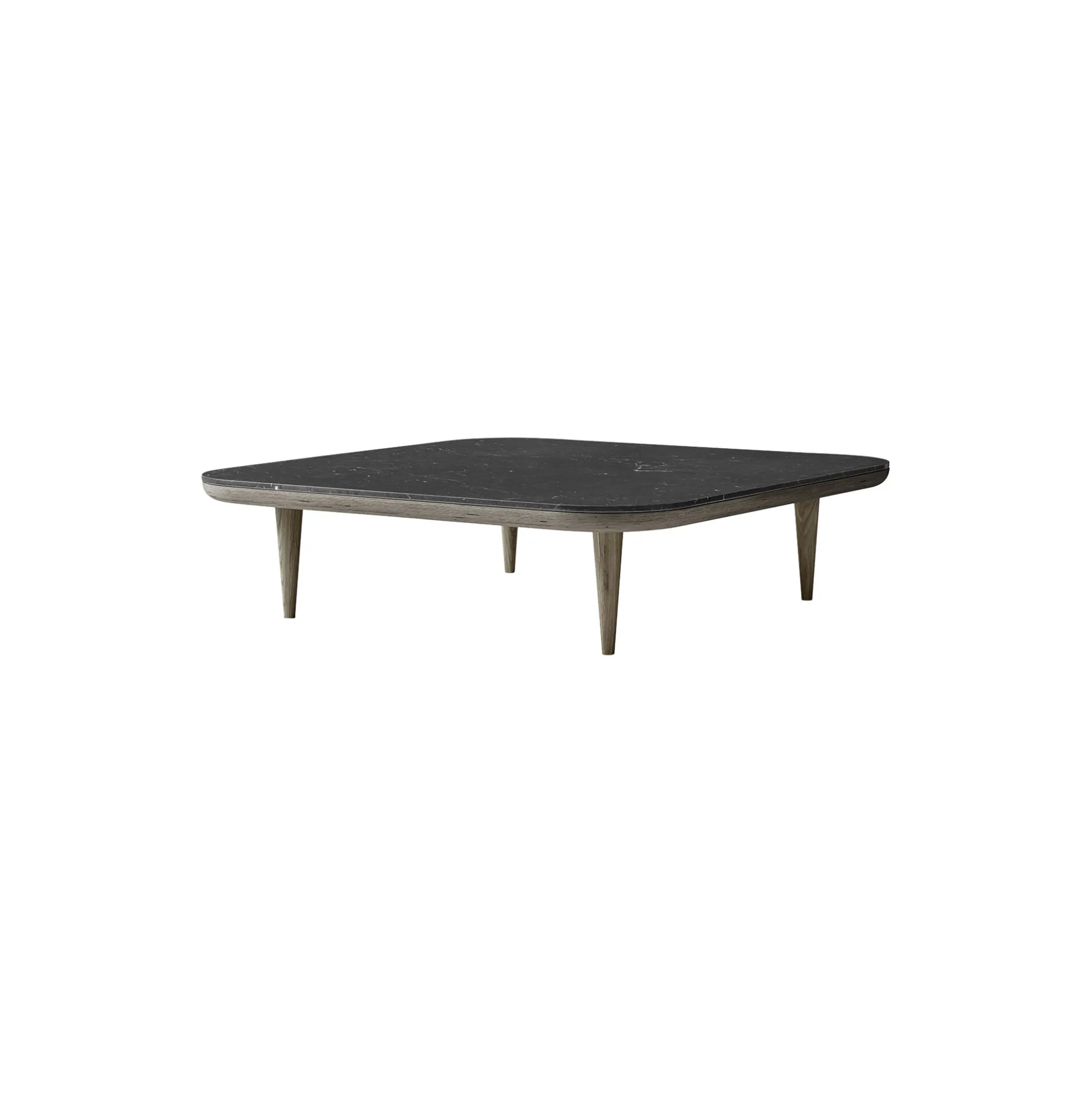 Fly SC11 Coffee Table, Nero Marquina marble/smoked oiled oak