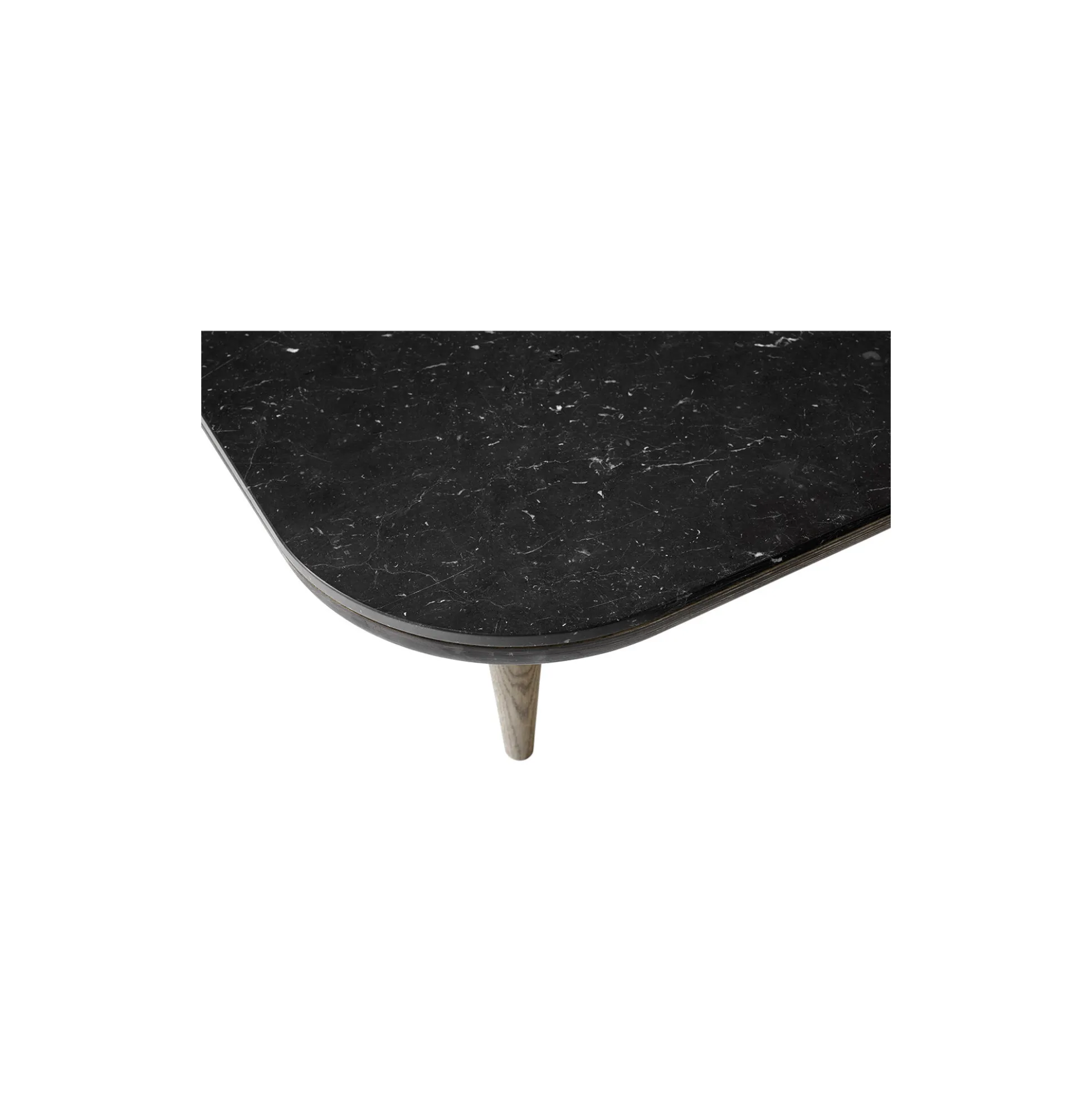 Fly SC11 Coffee Table, Nero Marquina marble/smoked oiled oak