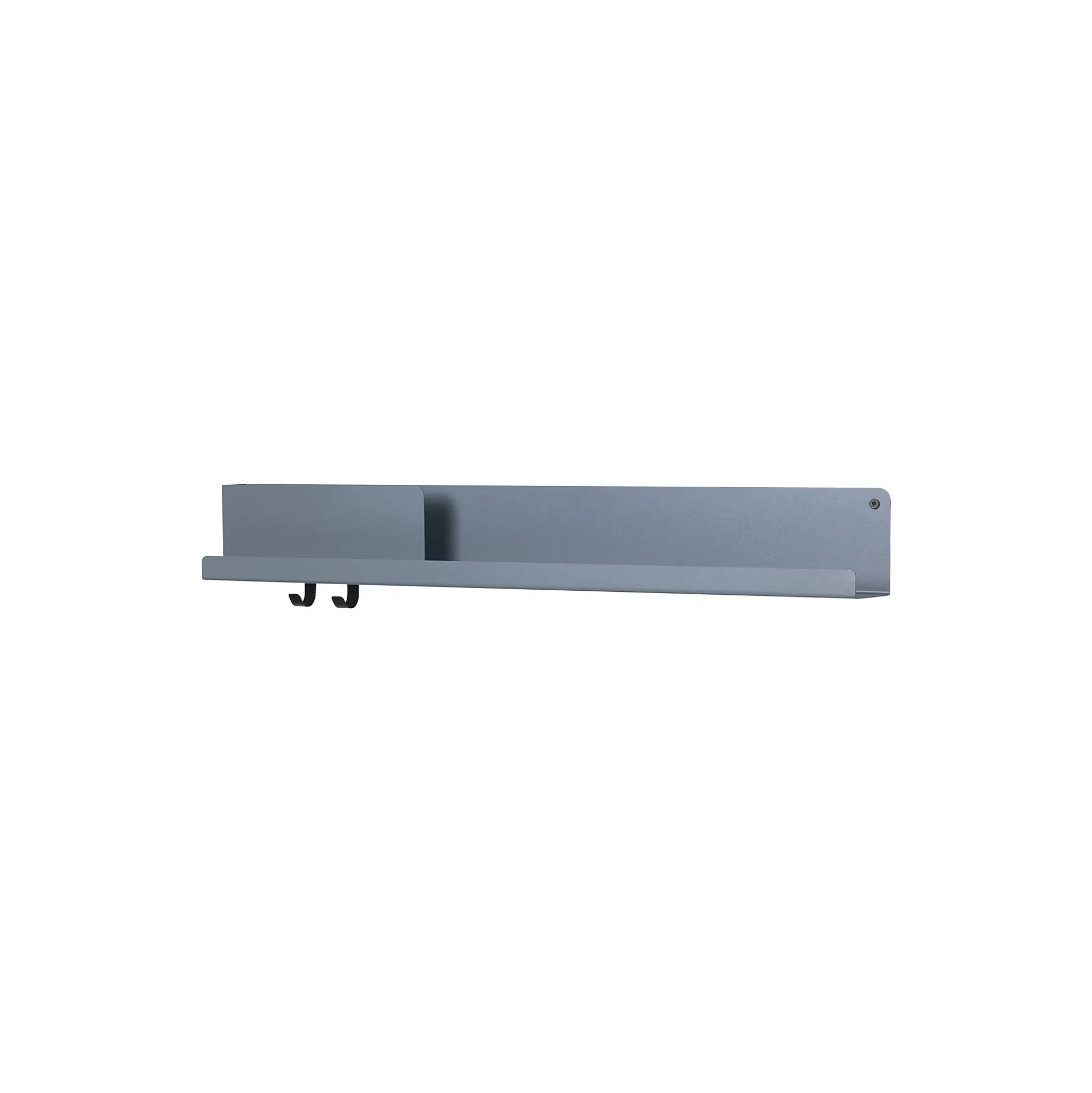 Folded Shelves, blue-grey