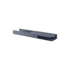 Folded Shelves Platform, blue-grey