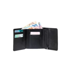 3 Fold Wallet, black