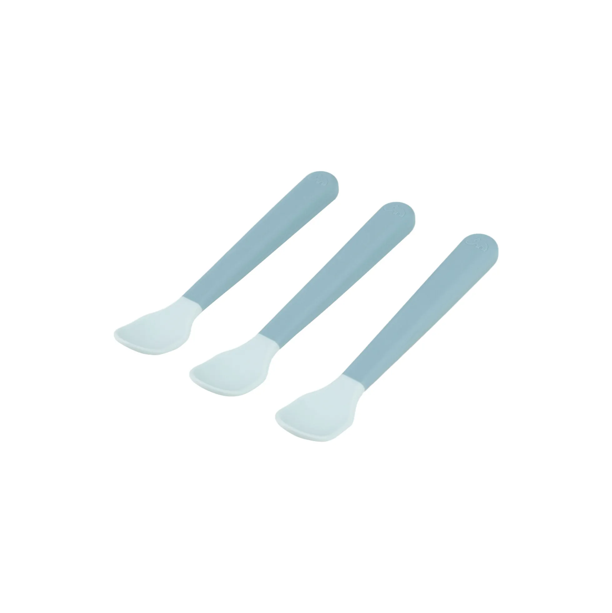Foodie Easy-grip babyske 3-pak, blue