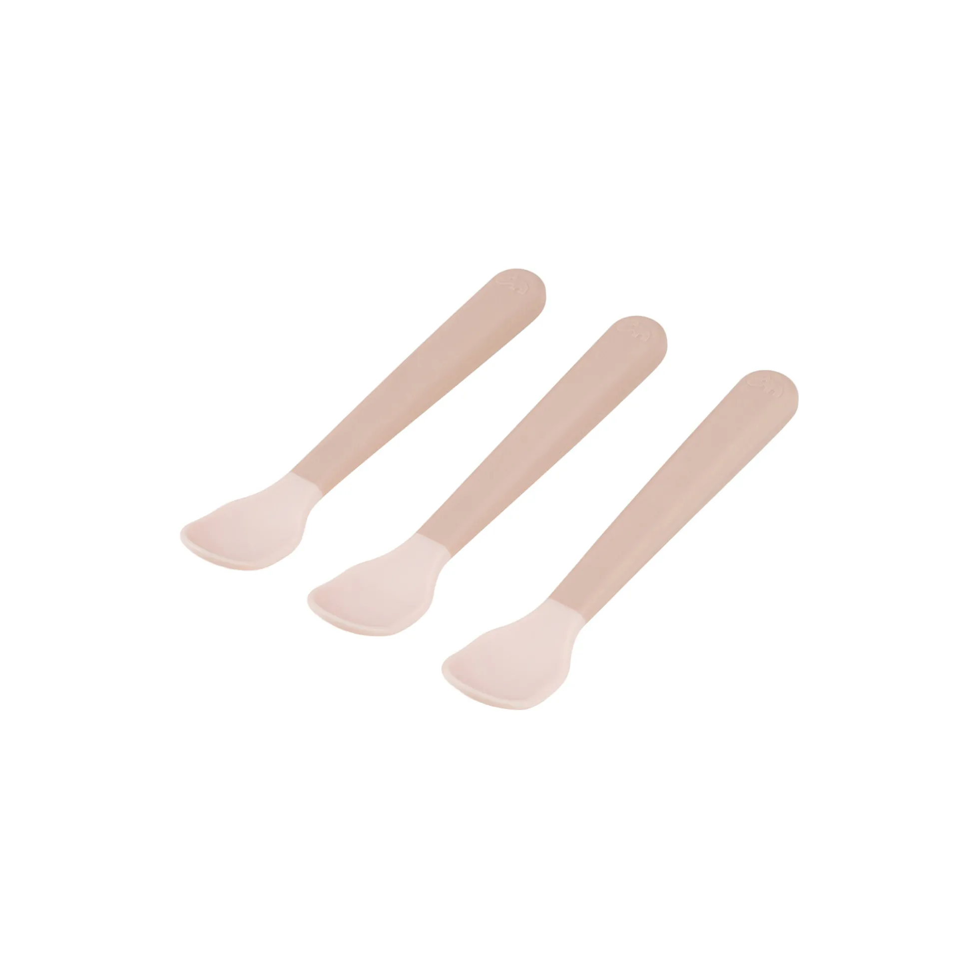 Foodie Easy-grip babyske 3-pak, powder