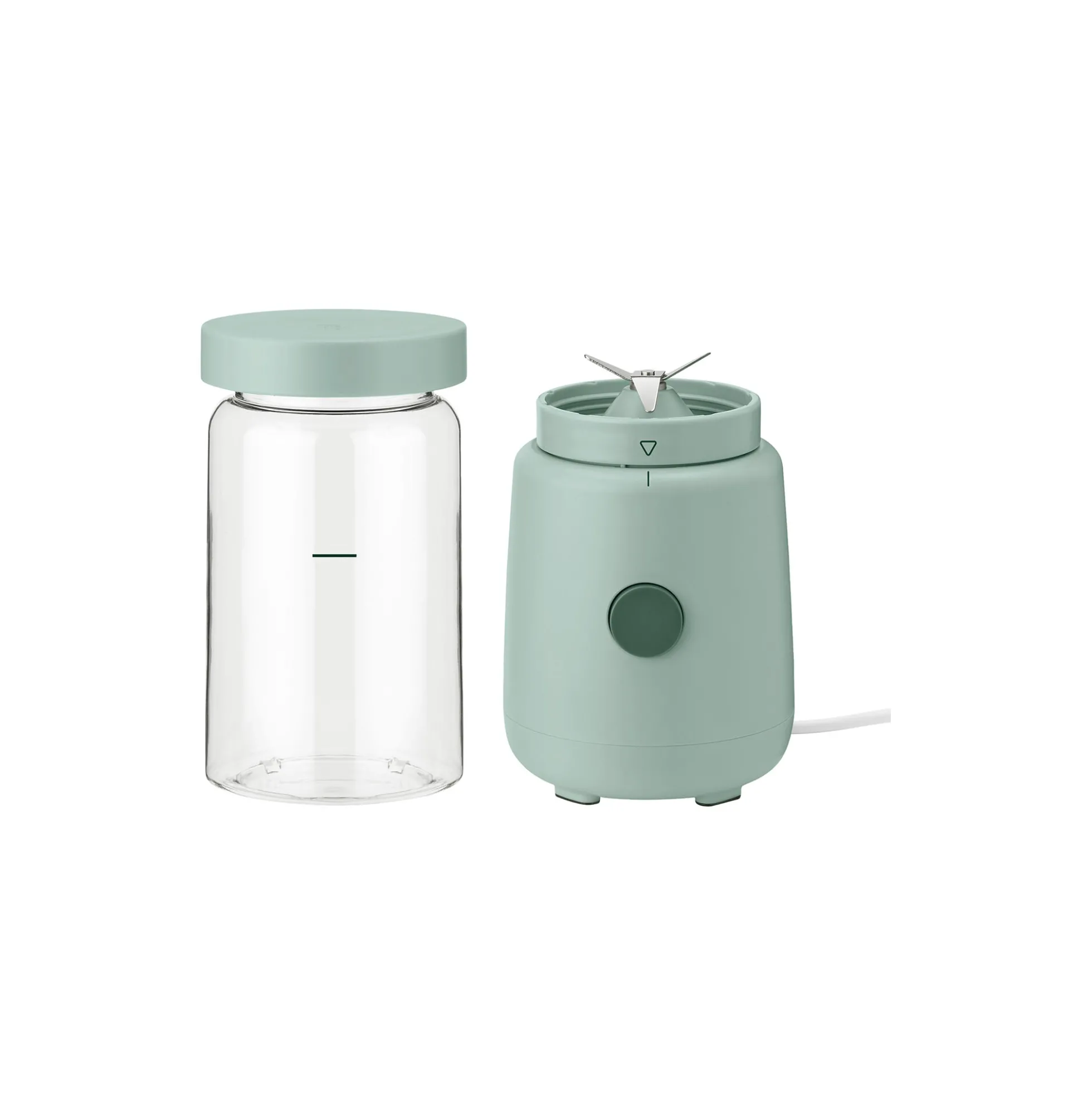 FOODIE smoothieblender, light green
