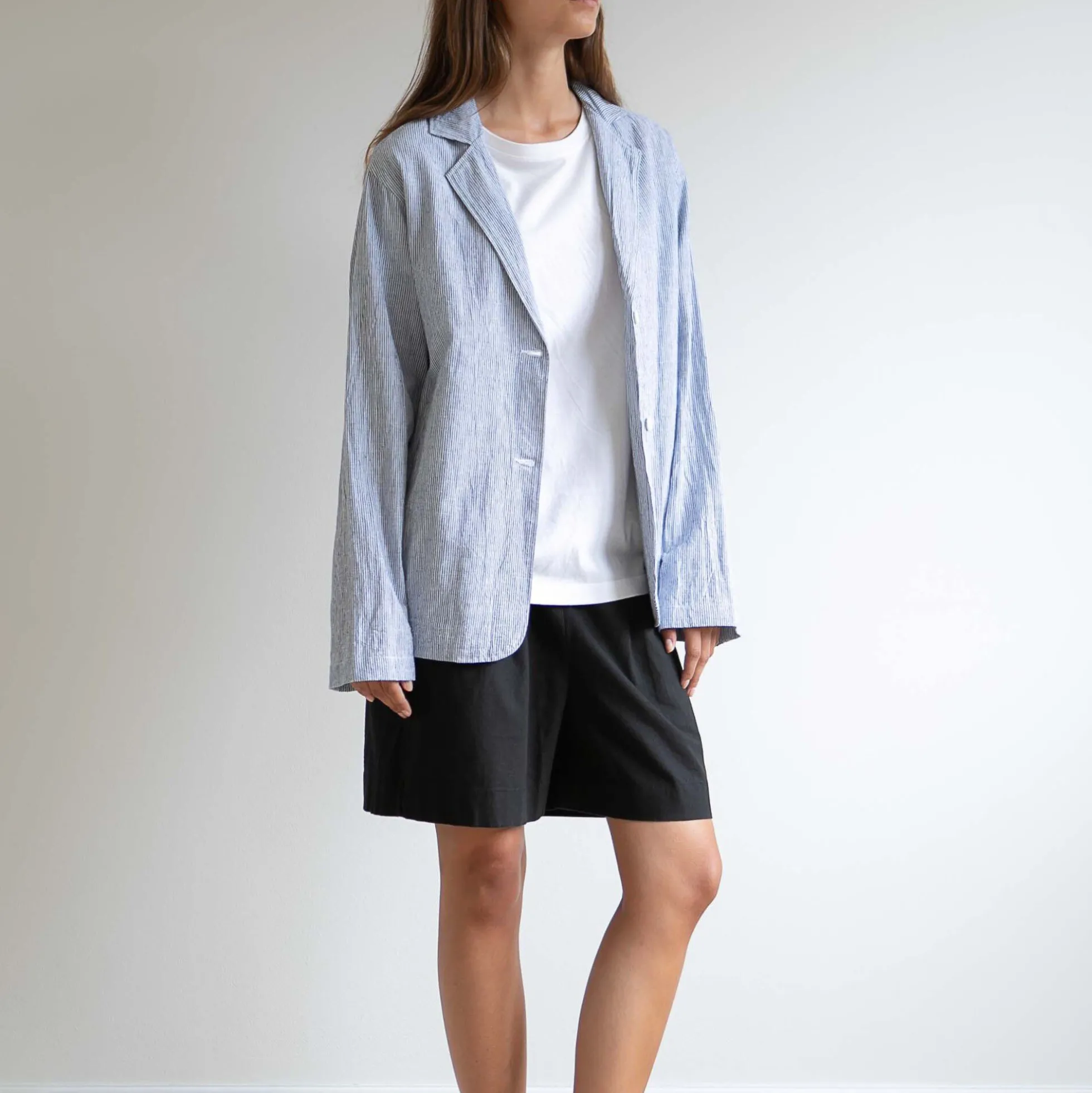 Franka blazer, classic stripe
