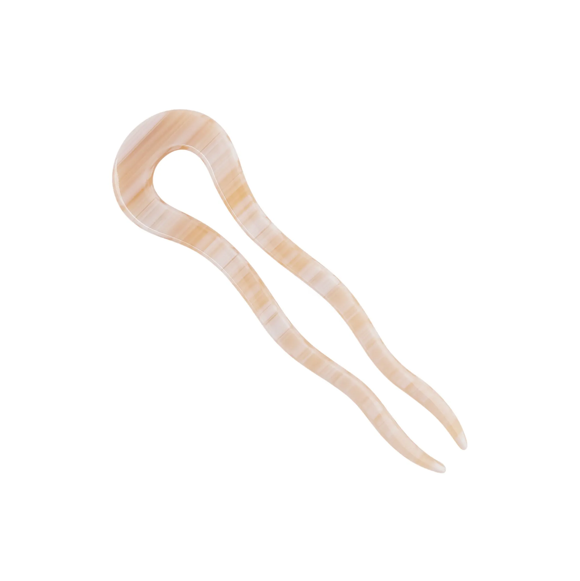 French Twist Pin, milk foam