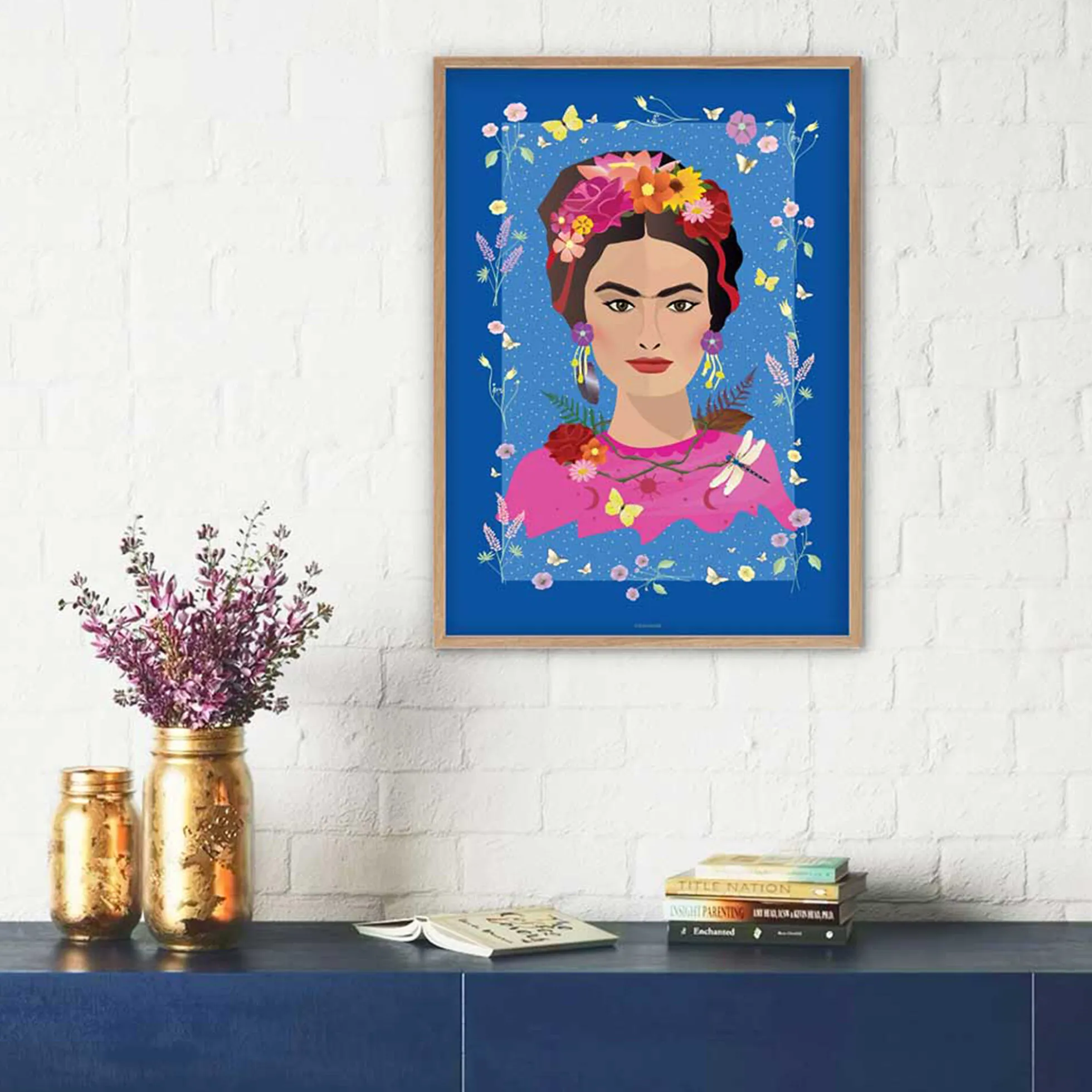Frida Kahlo støtteplakat