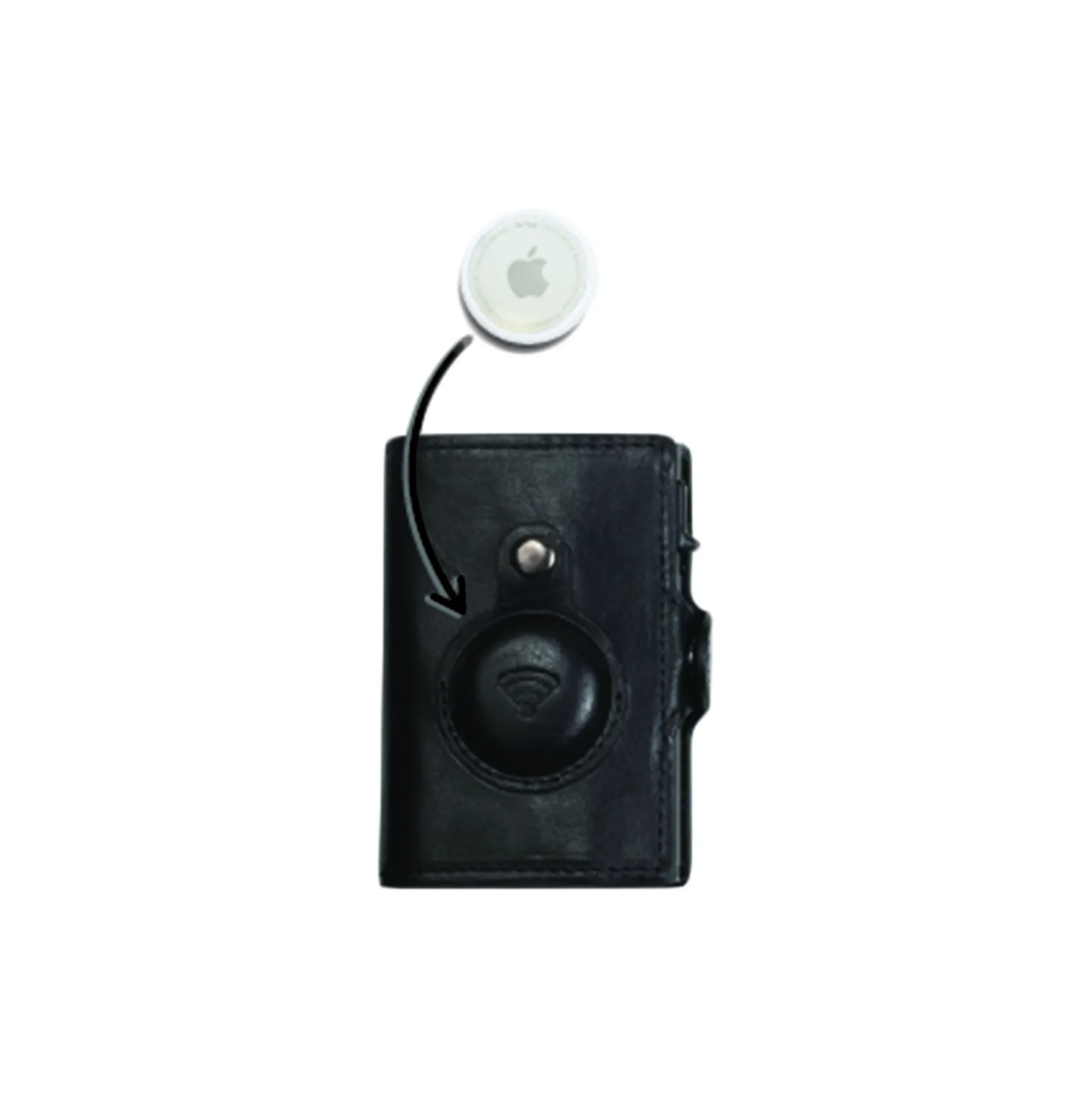 Furbo Cardholder For Air Tag, black