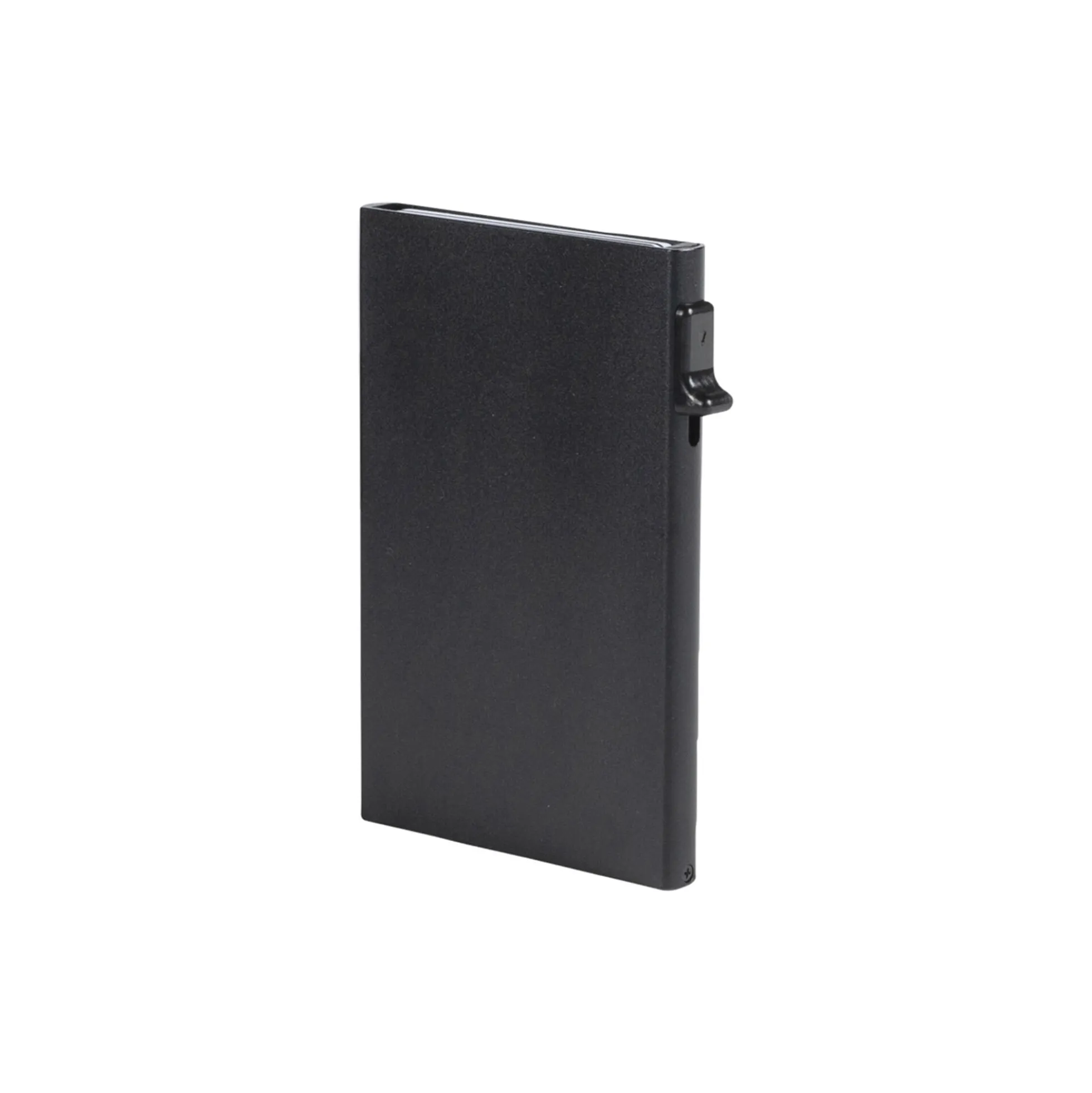 Furbo Single Aluminum Cardholder, black