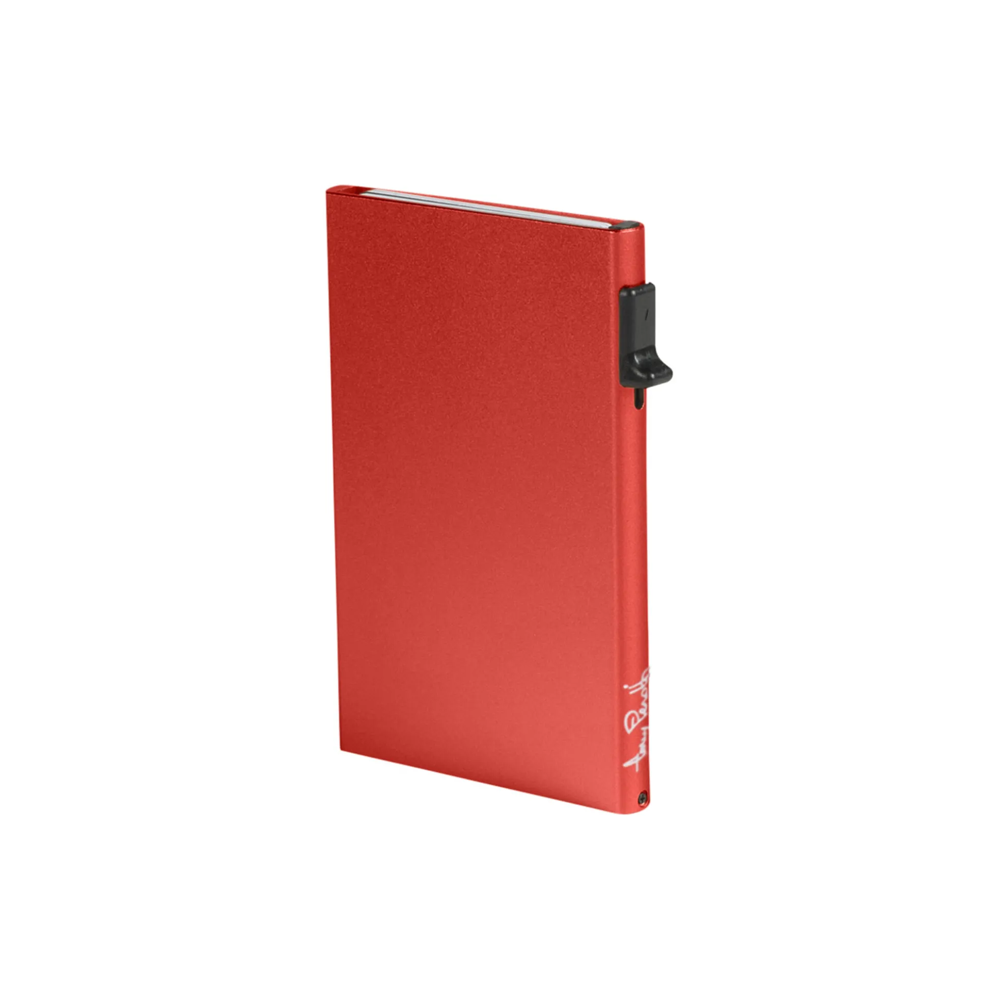 Furbo Single Aluminum Cardholder, red