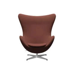 Ægget™ 3316 loungestol, Christianshavn 1133 orange/satin brushed aluminium
