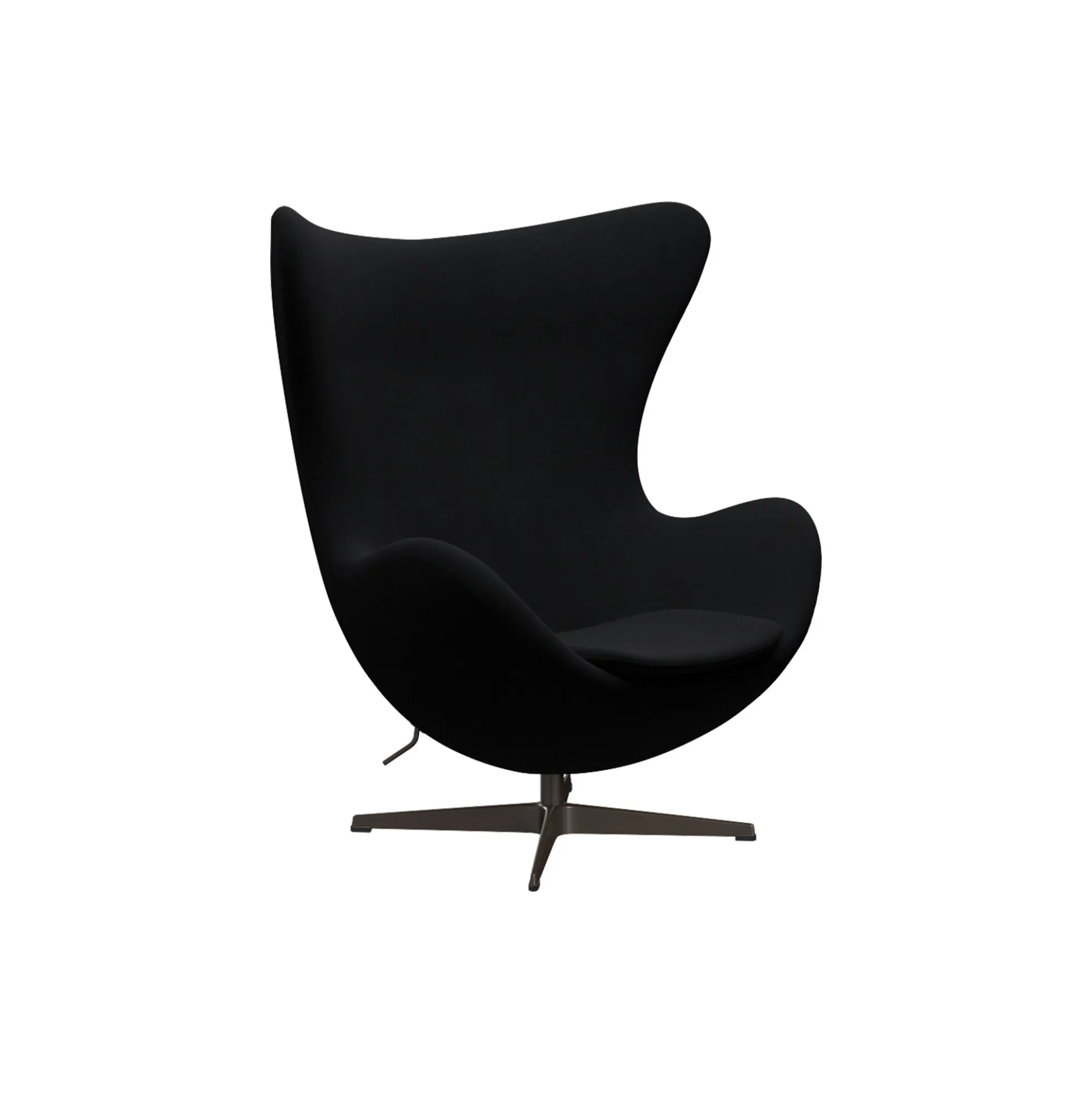 Ægget™ 3316 loungestol, Christianshavn 1175 black uni/brown bronze