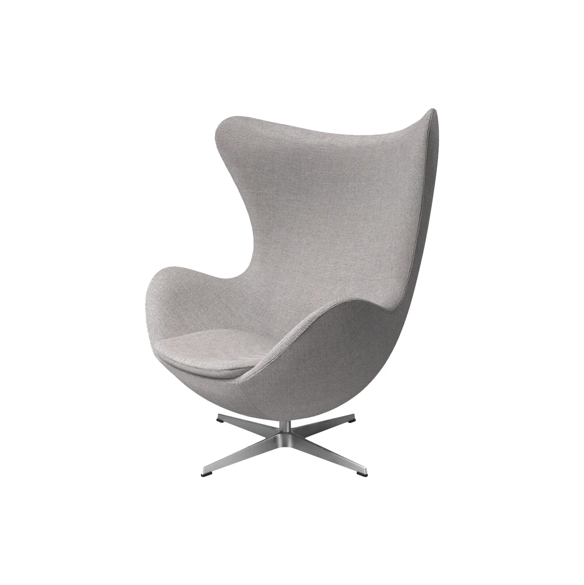 Ægget™ 3316 loungestol, Re-wool 108 off white/natural