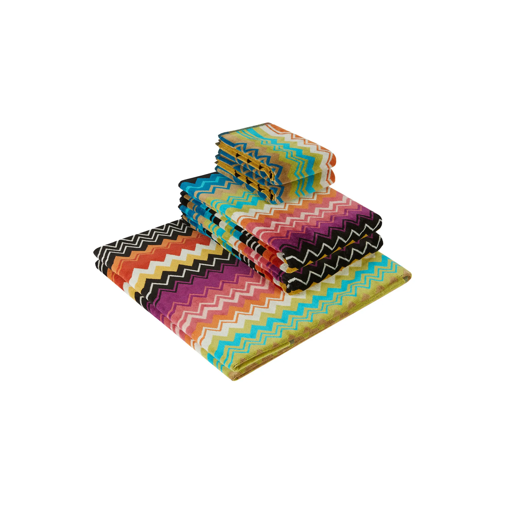 Giacomo håndklæde, 100 multicolor