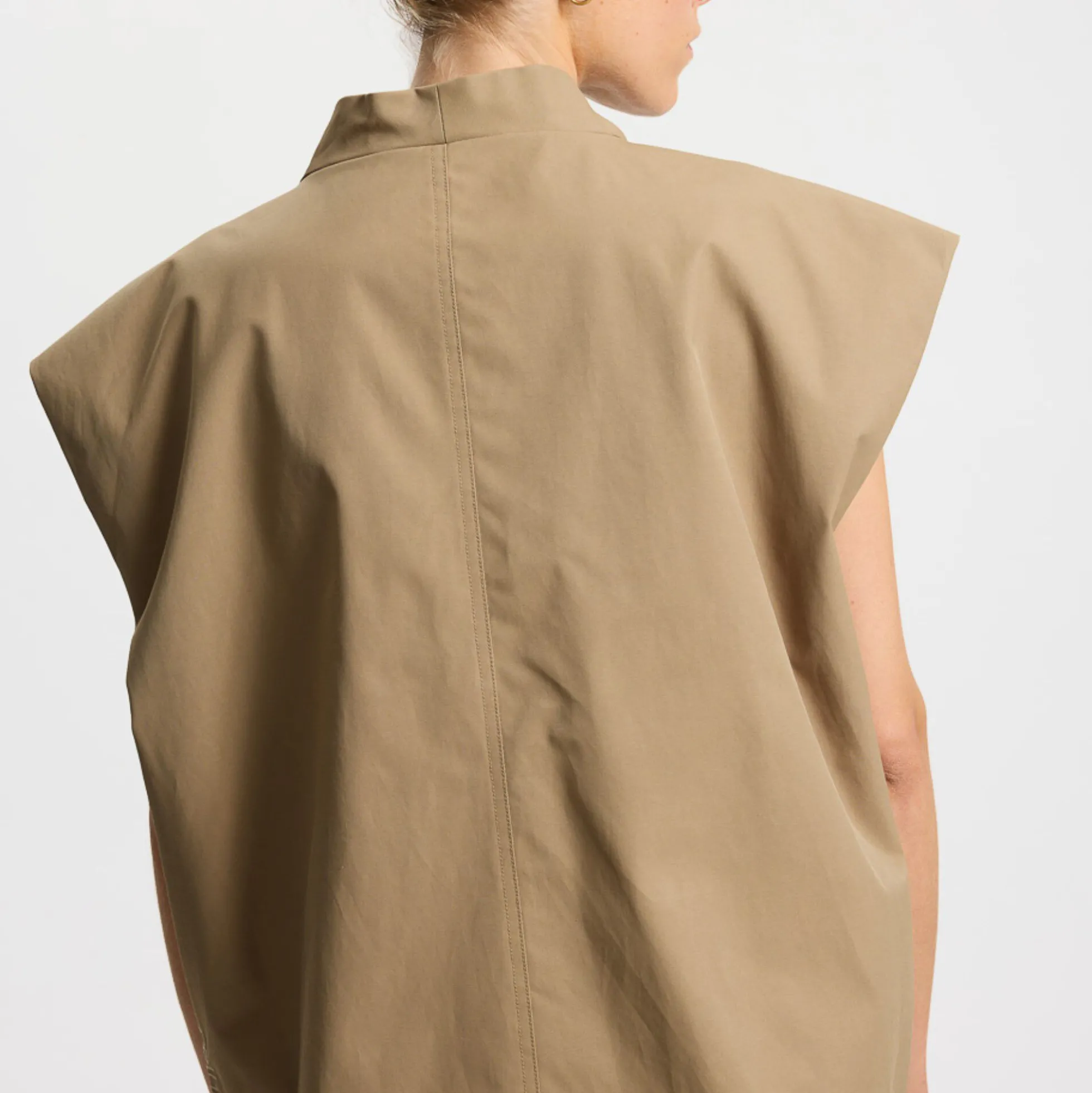 Gilet Cloud, beige taupe