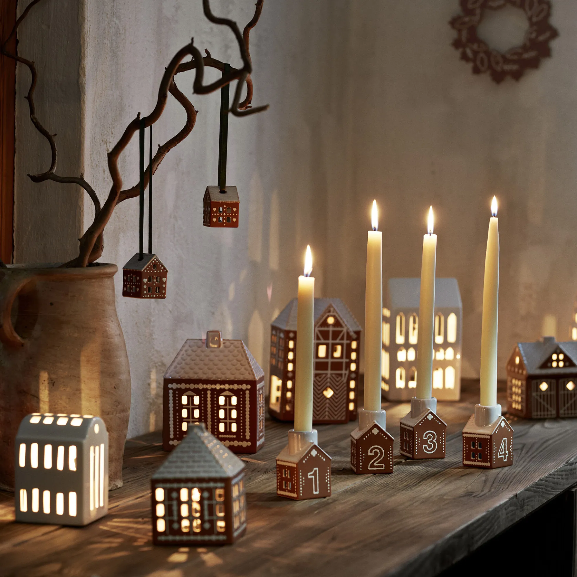Gingerbread Juleophæng 2 stk.