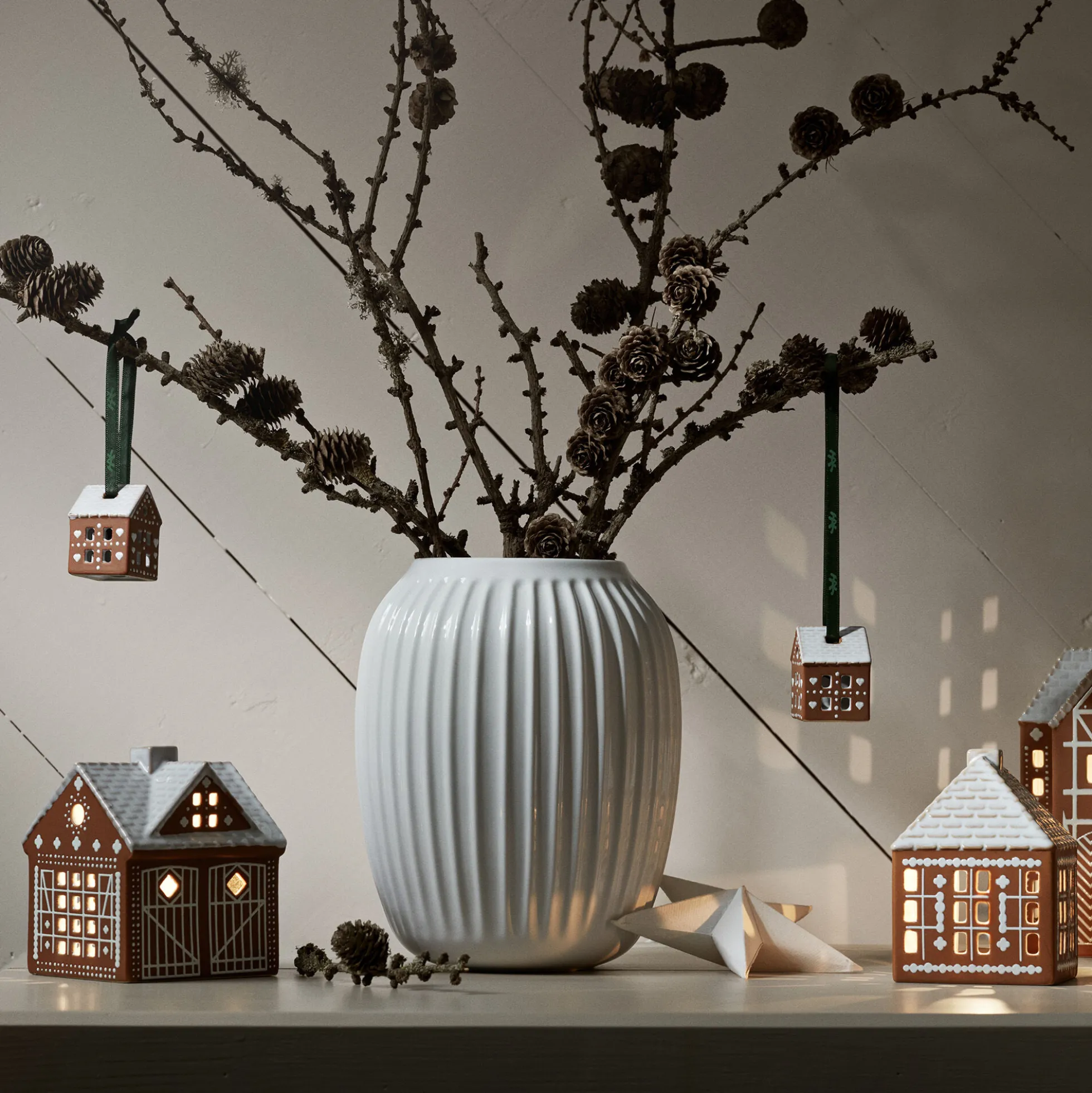 Gingerbread Juleophæng 2 stk.