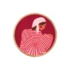 Girl in Red and Pink