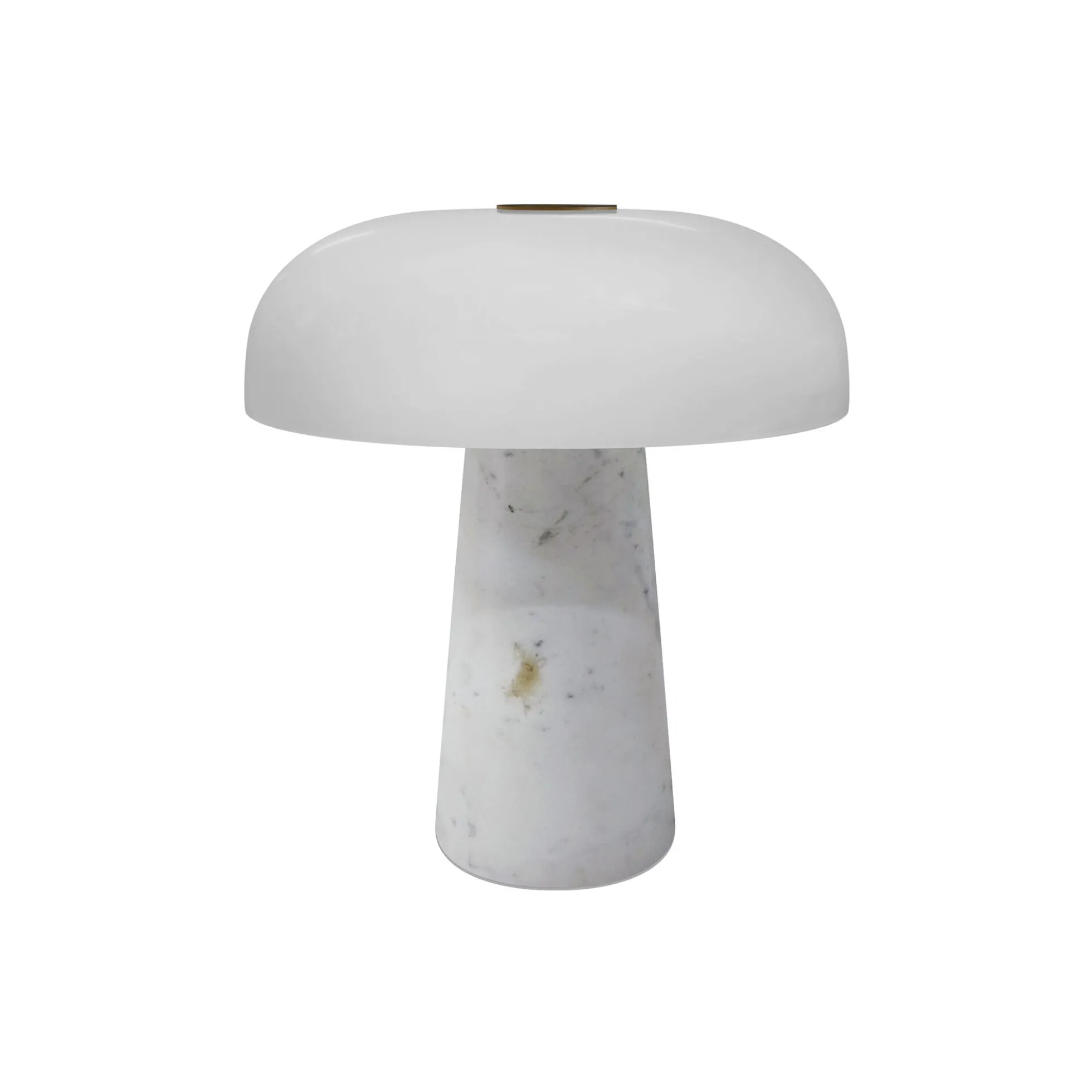 Glossy Mini Portable bordlampe, hvid