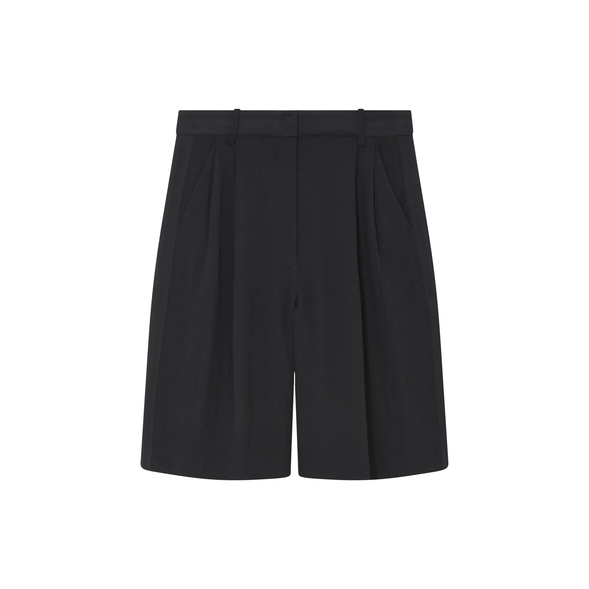 Gordon Contrast Linen, black