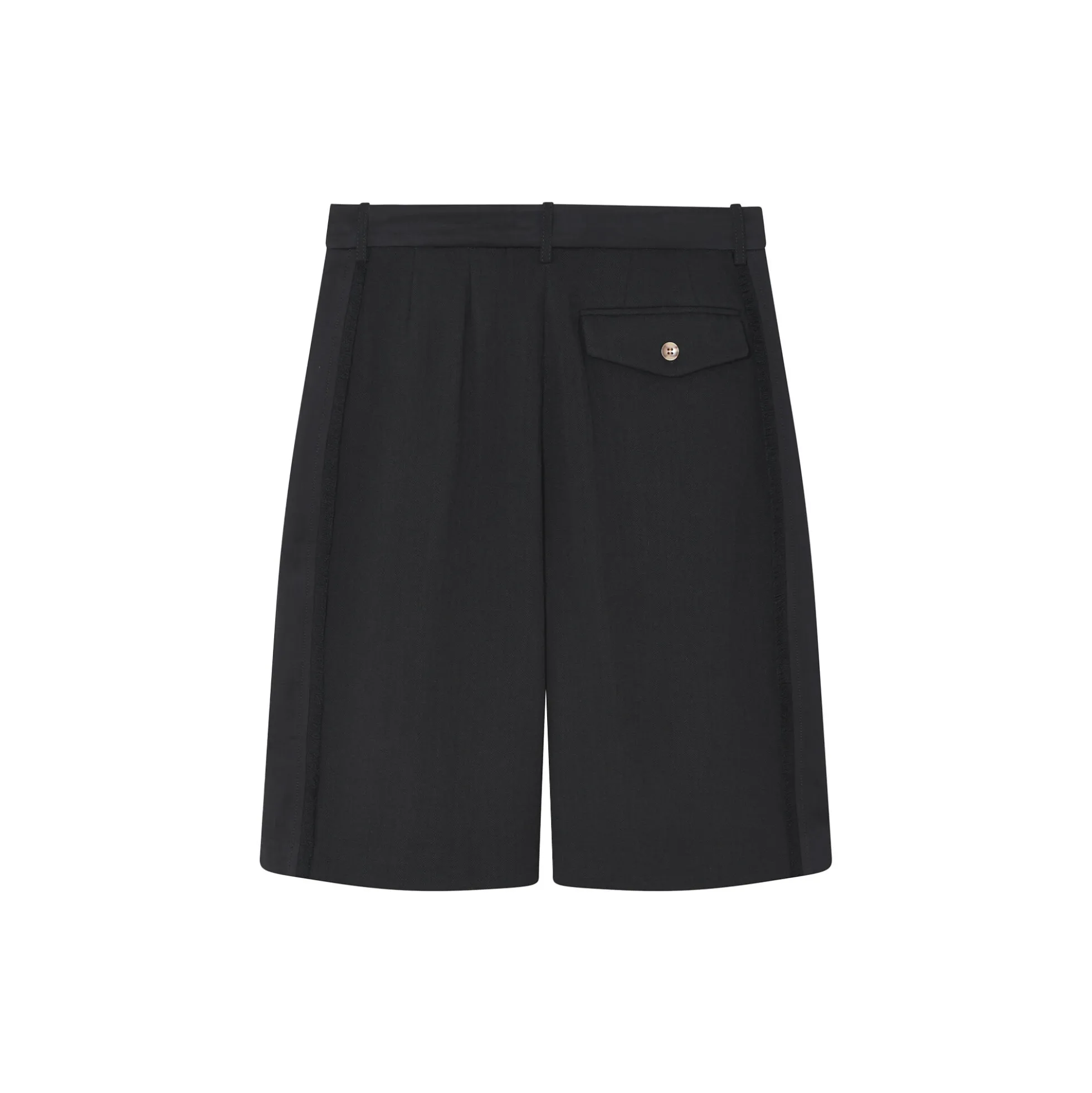 Gordon Contrast Linen, black