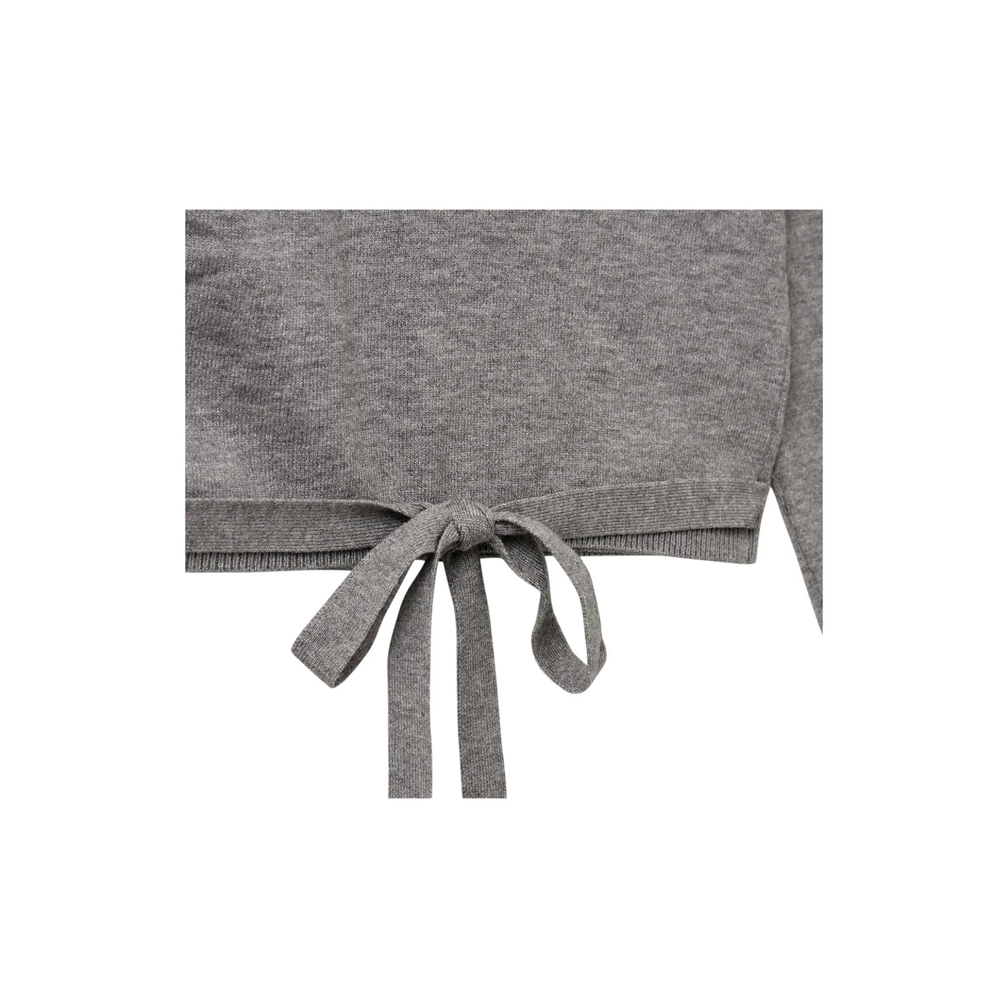 GracySK Cardigan, light grey melange