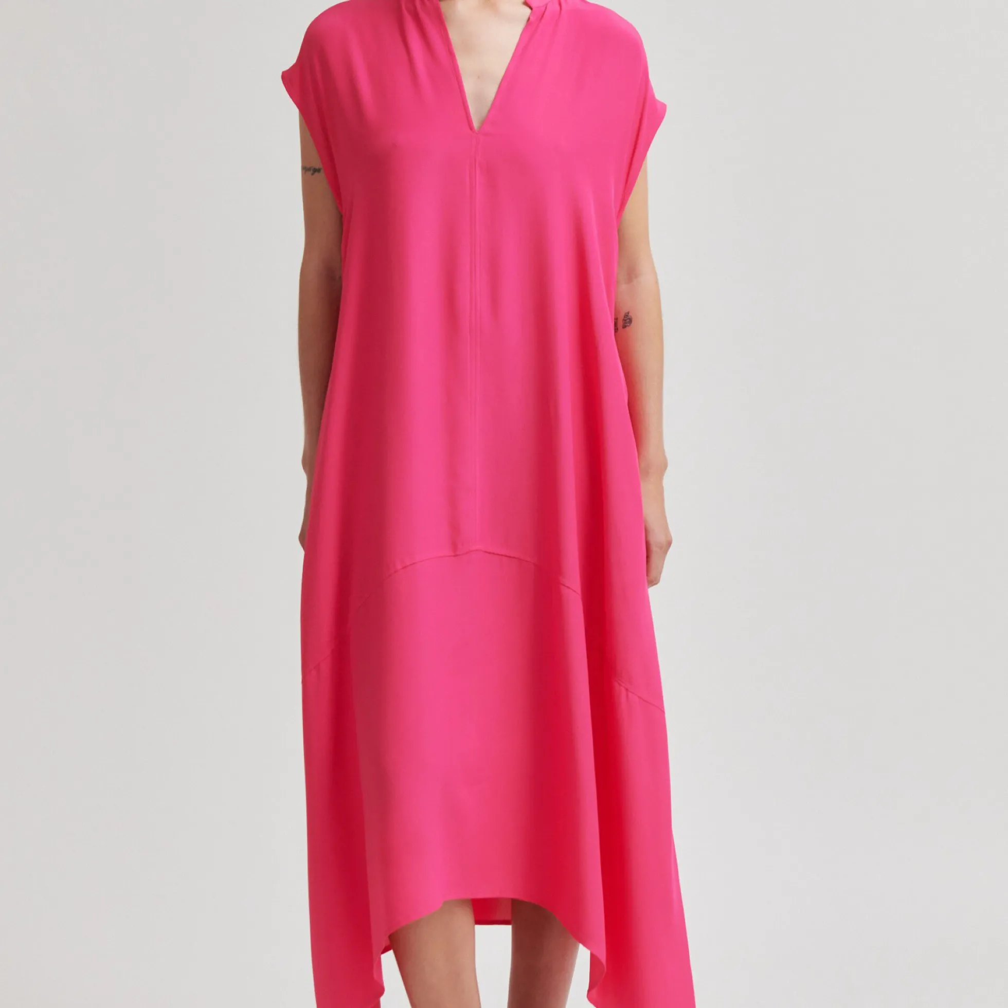 Grenoble Dress, raspberry sorbet