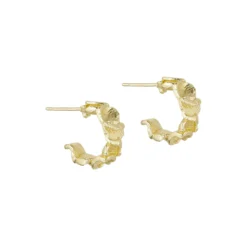 Gretha hoops Small, forgyldt