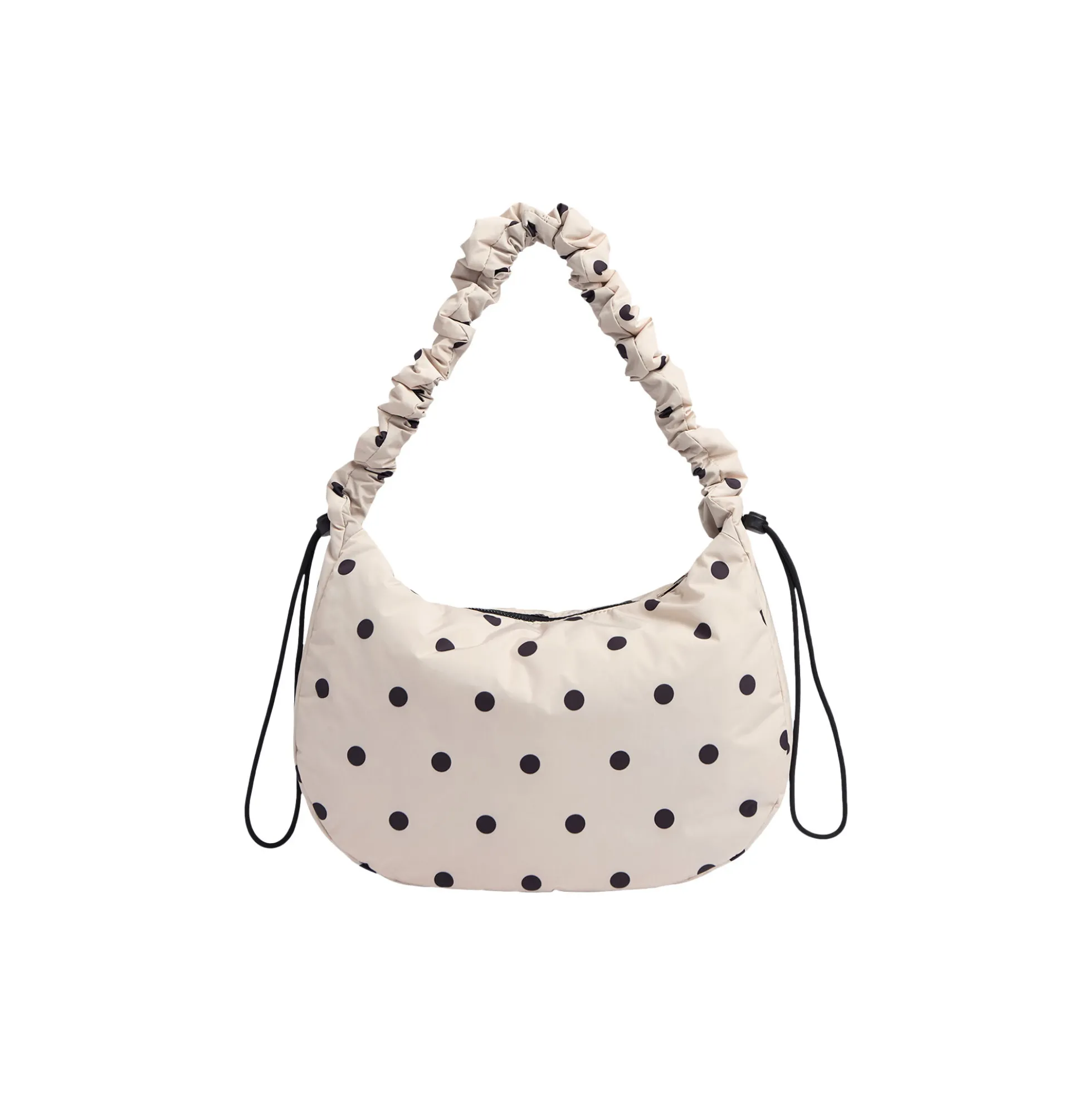 GroundMBG Bag Recycled, polka dot, creme