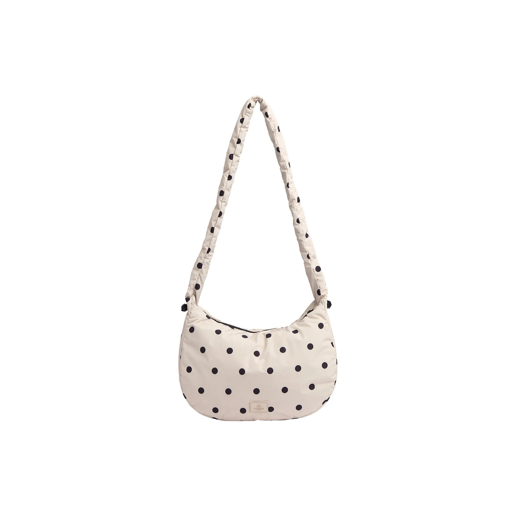 GroundMBG Bag Recycled, polka dot, creme