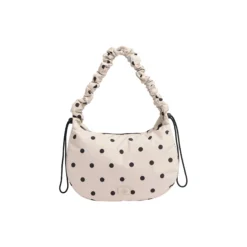 GroundMBG Bag Recycled, polka dot, creme