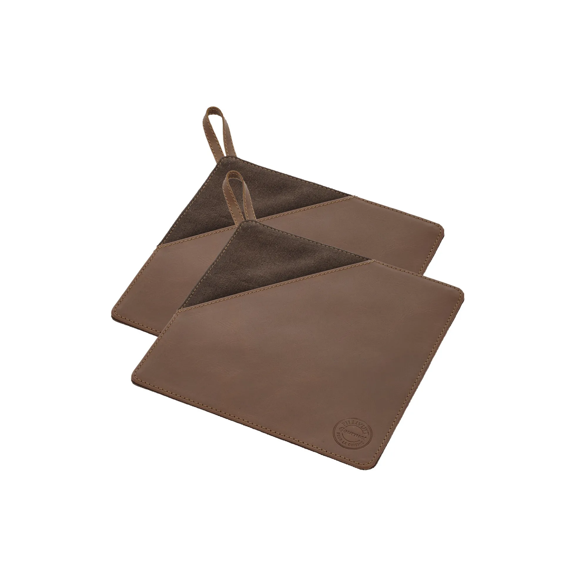Grydelap 2 stk., brun