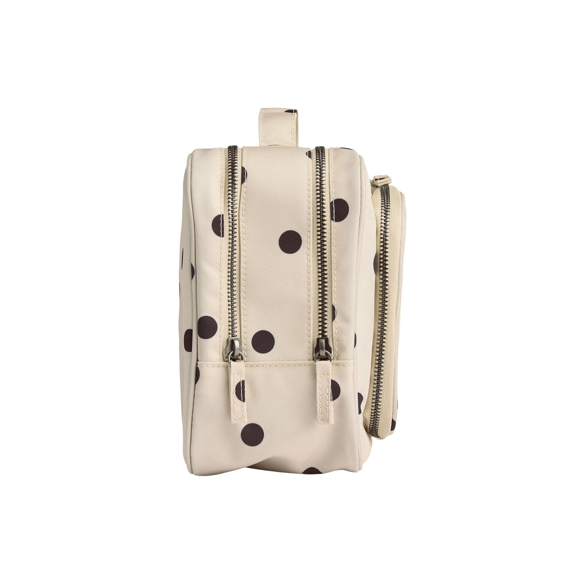 GuardMBG Toiletry Bag Rec., polka dot, creme