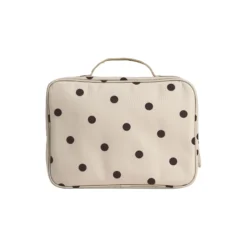 GuardMBG Toiletry Bag Rec., polka dot, creme