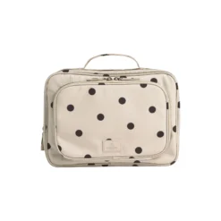 GuardMBG Toiletry Bag Rec., polka dot, creme