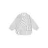 Hagesmæk med ærmer, classic stripes blue