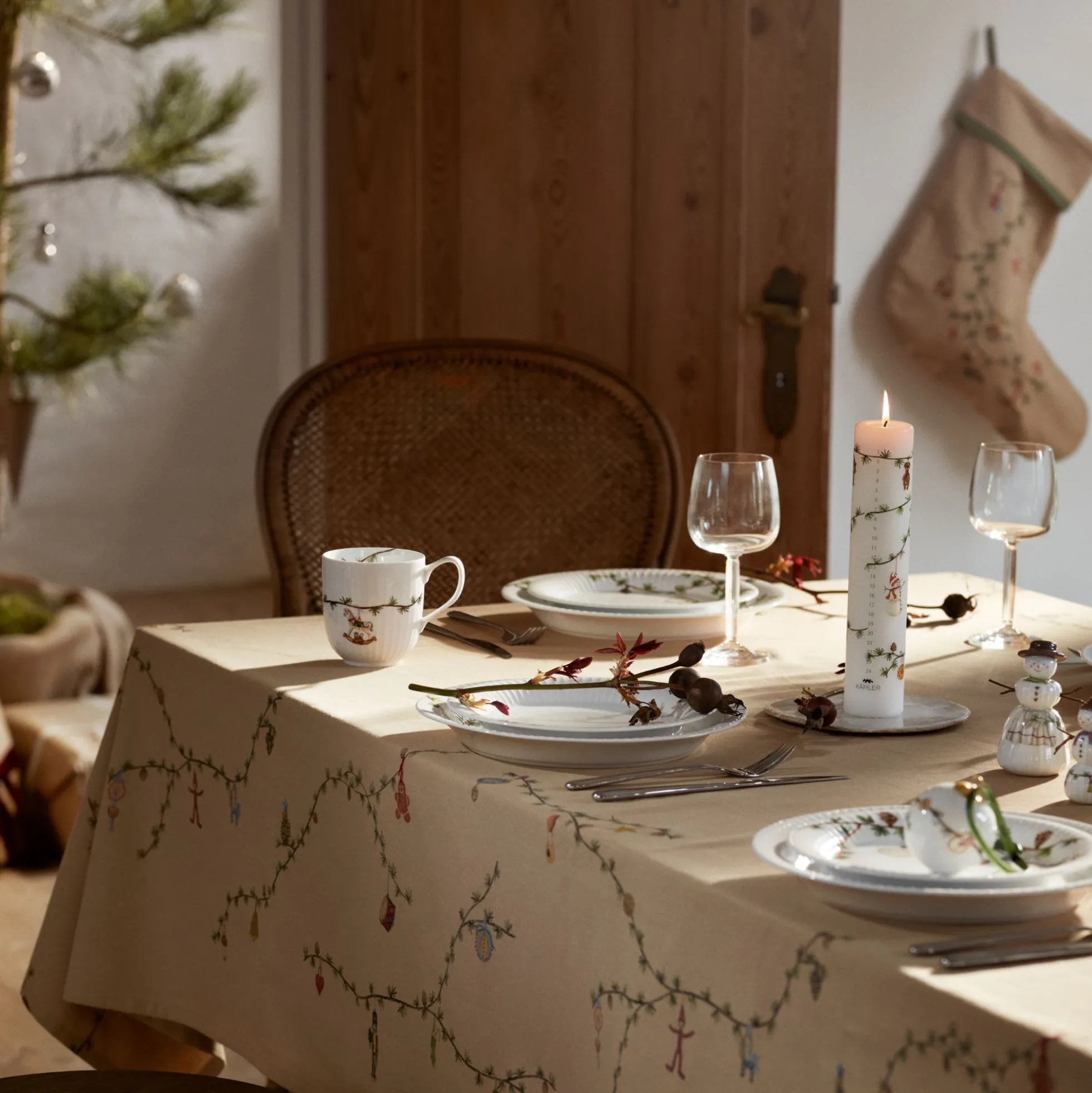 Hammershøi Christmas Snedreng